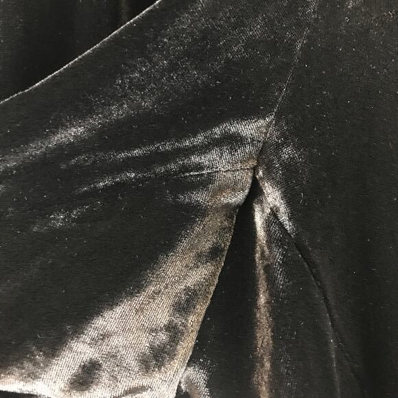 Eileen Fisher Woman Rayon Silk Velvet Pull-On Pants Pockets Black Plus Size 3X - Picture 7 of 13